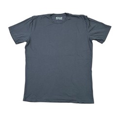 MTailor Men’s Solid Custom Fit Cotton T-Shirt Slate Gray Large San Francisco