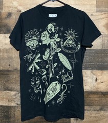 Famous Stars and Straps Skeleton Coffin T-Shirt Size Medium Spooky Halloween