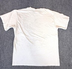 Vintage Universal Studios Shirt Mens Medium White Hollywood Map Graphic 90s