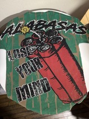 Valabasas Boom Vintage Khaki T-shirt Size Medium New with Tags