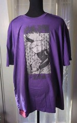 Sadfamx Jujutsu Kaisen Satoru Gojo Anime Short Sleeve T Shirt Purple Men’s XXL