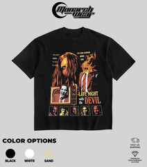 Monarch Wear “Late Night with the Devil” Horror Movie Heavyweight T-Shirt