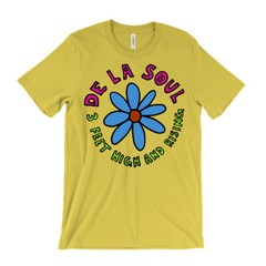 De La Soul T Shirt – 3 Feet High and Rising – Flower vntg 80s 90s boom bap dove