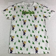 Richie Rich Money Logo Graphic T-Shirt Size Medium Dollar Sign Green Cartoon EUC