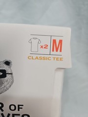 Pair of Thieves Men’s Classic Fit Crewneck Undershirt 2pk White M
