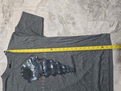 Of Mice & Men Restoring Force Album Cover Conch Logo T-Shirt Sz M Gray