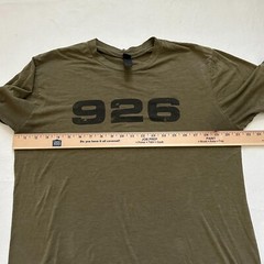 Perfect Tri T Shirt Mens Large Army Green Short Sleeve 926 ang Lion Graphic Tee
