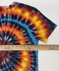 Gildan Tie Dye Adult Unisex T-Shirt Size Large Multicolor Hand Dyed Tee New