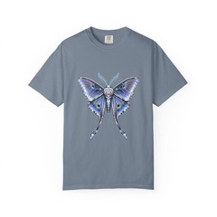 Chrome Lunar Moth Signal Graphic T-Shirt