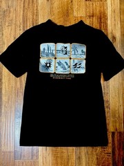 Billabong Black Logo Graphic Print Crew Neck Short Sleeve T-Shirt Men’s M