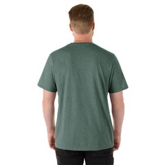 Milwaukee Freeflex Hybrid Short Sleeve Work Tee Dark Green Xl