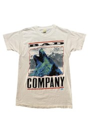 Vintage Bad Company Band T Shirt Holy Water Tour 1991 USA Made Size M Rare