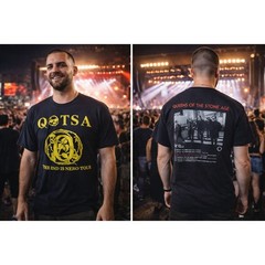 Queens of the Stone Age QOTSA The End Is Nero Tour Shirt XL Black 2023 Concert