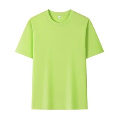Summer 100% Pure Cotton Men’s and Women’s Casual Sports Loose Soft Short-sleeved