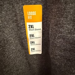Carhartt Men’s K87-CRH Gray Workwear Short Sleeve T-shirt, Toyota, ‘Bob’ 2XL