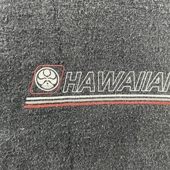 Vintage Hawaiian Island Creations Shirt Mens Black Faded Single Stitch 90s Surf