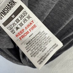Gymshark Arrival Shirt men’s Medium gray Lightweight Workout Gym Lifting Laid
