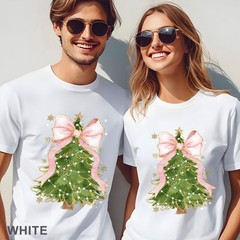 Christmas Tree Bow Shirt, Christmas Shirt for Women, Christmas Tree Shirt 203707