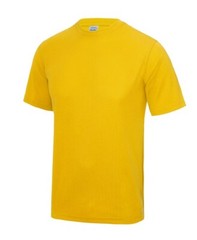 Personalised Custom Just Cool AWDis T-Shirt Text Logo Casual Gym Unisex JC001