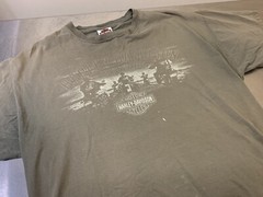 Harley Davidson 2013 Stonewashed Fairbanks Alaska Distressed TShirt Mens Size XL