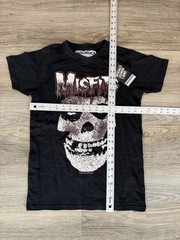 Misfits Rock Band Classic Skull Logo Adult Small Black T-Shirt New NWT
