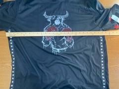 NWT Lucky Apache Men’s Boxing Bull Shirt Size 3XL Streetwear Swag Patriotic Star