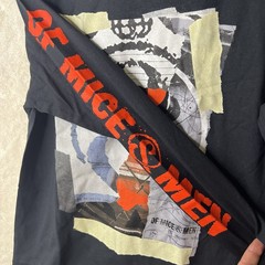 Of Mice & Men Earth Tour Long Sleeve Shirt M Black Band Tee Metalcore