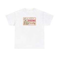Brahma Cerveja Brazilian Beer Rio de Janeiro Unisex Heavy Cotton Tee