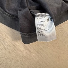 Uniqlo Men’s Airism Cotton oversized T-Shirt dark gray size XL