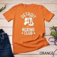 Mens Boxing Detroit Michigan Vintage Boxing Club Boxer T-Shirt Unisex T-shirt