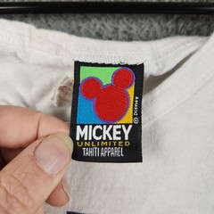 VTG 90’s Disney Mickey Unlimited Tahiti Medium OSFM Racer Back Tank Gym Beach