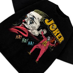 The Joker 2019 Joaquin Phoenix Batman Arthur Fleck Vintage Comic Style T-Shirt