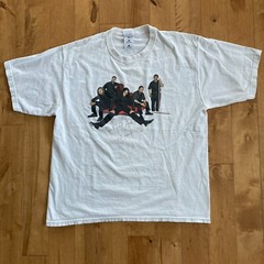 Vintage 1990s Weird Al Yankovic Touring with Scissors T-shirt 1999 Concert Tee