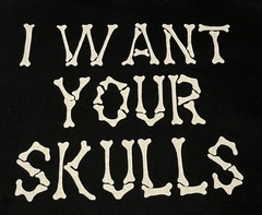 Misfits I Want Your Skulls Official Merchandise T-Shirt 2XL Uni Heavy Cotton