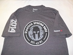 Medium- NWOT Reebok Spartan 2014 Finisher 60% Cotton 40% Polyester T- Shirt