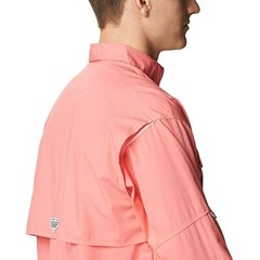 Columbia Men’s Bonehead Long Sleeve Shirt, Salmon, XX-Small Fishing, Hiking