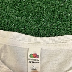 Fruit of the Loom HD Cotton T-Shirt Mens Extra Large White I Love Wolves NBA