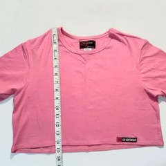 Go Softwear Size M Pacific Half Tee /Crop Top – Pink (GS-3482521-PNK-M)
