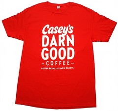Casey’s General Store “Darn Good Coffee” Employee Uniform T-Shirt, 3XL