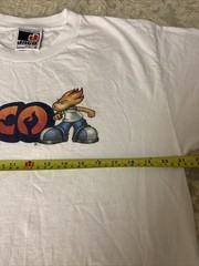 VTG 90s JNCO Jeans Flamehead Graphic T Shirt Made In USA XL Men’s