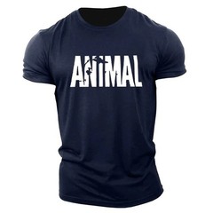 Mens Muscle Gym T-Shirts Short Sleeve Workout Athletic Bodybuilding Cotton Tee