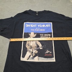 Dwight Yoakam Mavericks The Cosmic Roundup & Rodeo Tour Black Tee Shirt XL 2005