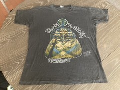 Vintage Iron Maiden Powerslave T Shirt MEGA RARE See Description For Sizing