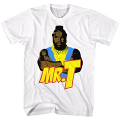 Mr T Full Color Photo Image Men’s T Shirt The A Team B.A. Baracus