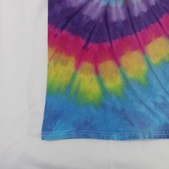 Gildan Tie Dye T Shirt Unisex Adult Small Rainbow Spiral Heavy Cotton New