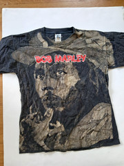 Bob Marley Rastaman Vibration Album Cover T-shirt Size L