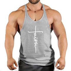 Men Gym Stringer Tank Top Bodybuilding Fitness Vest