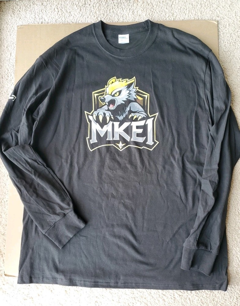 Amazon Mke1 Badger Shirt Logo Long Sleeve Swag Men’s Sz XL