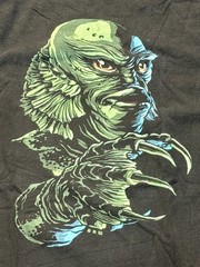 2 XXL T-Shirt Creature from the Black Lagoon Universal Monsters Pre-Own T-Shirt