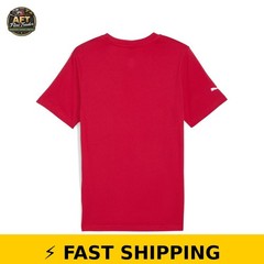 PUMA Ferrari Graphic T-Shirt, Rosso Corsa, X-Large